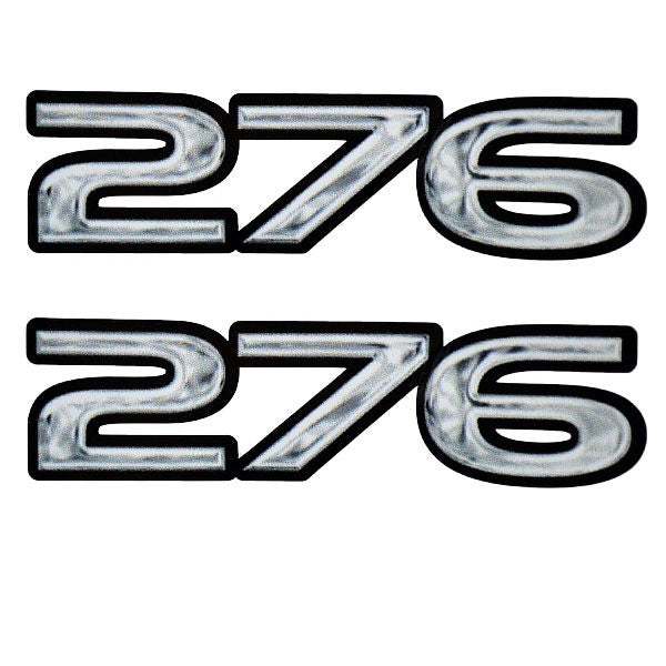 Boat Number Decal Rinker 276 Captiva Gray White by Rinker
