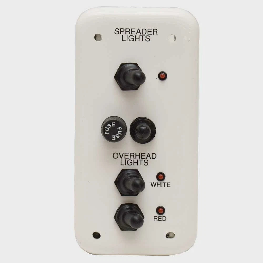 Triton Boat Light Switch Panel 200444 | Center Console White