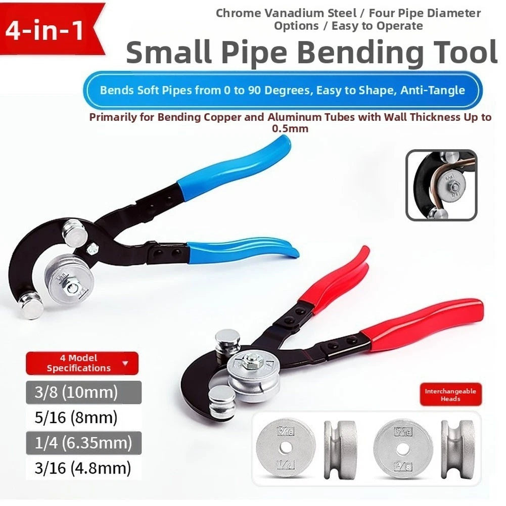 Manual 4 In 1 Tube Bender Tool For For Copper Aluminum And Steel