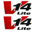Emblem Decal Tracker V14 Lite Pair by Tracker