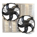 Z40111 Dual 11" High Cfm Electric Fan & Shroud - 21 3/4 X 19 3/4 X 3