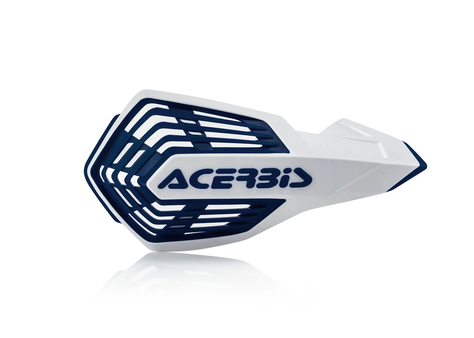 Acerbis X Future Handguard For Offroad Bikes 7/8" Bars White/dark Blue