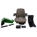 Sr8301439 Sears Mid Back Seat, Brown Fabric W/ Air Suspension Fits