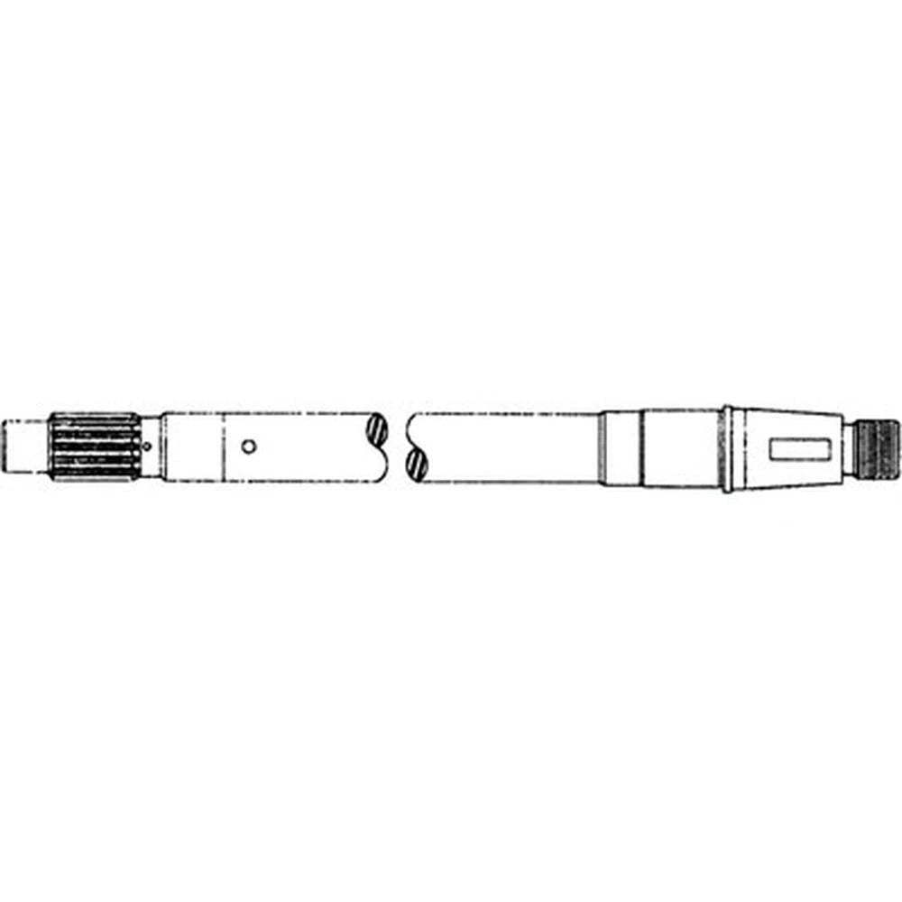 H129934 Shaft, Engine Gear Fits Case, Unloading & Separator Drive