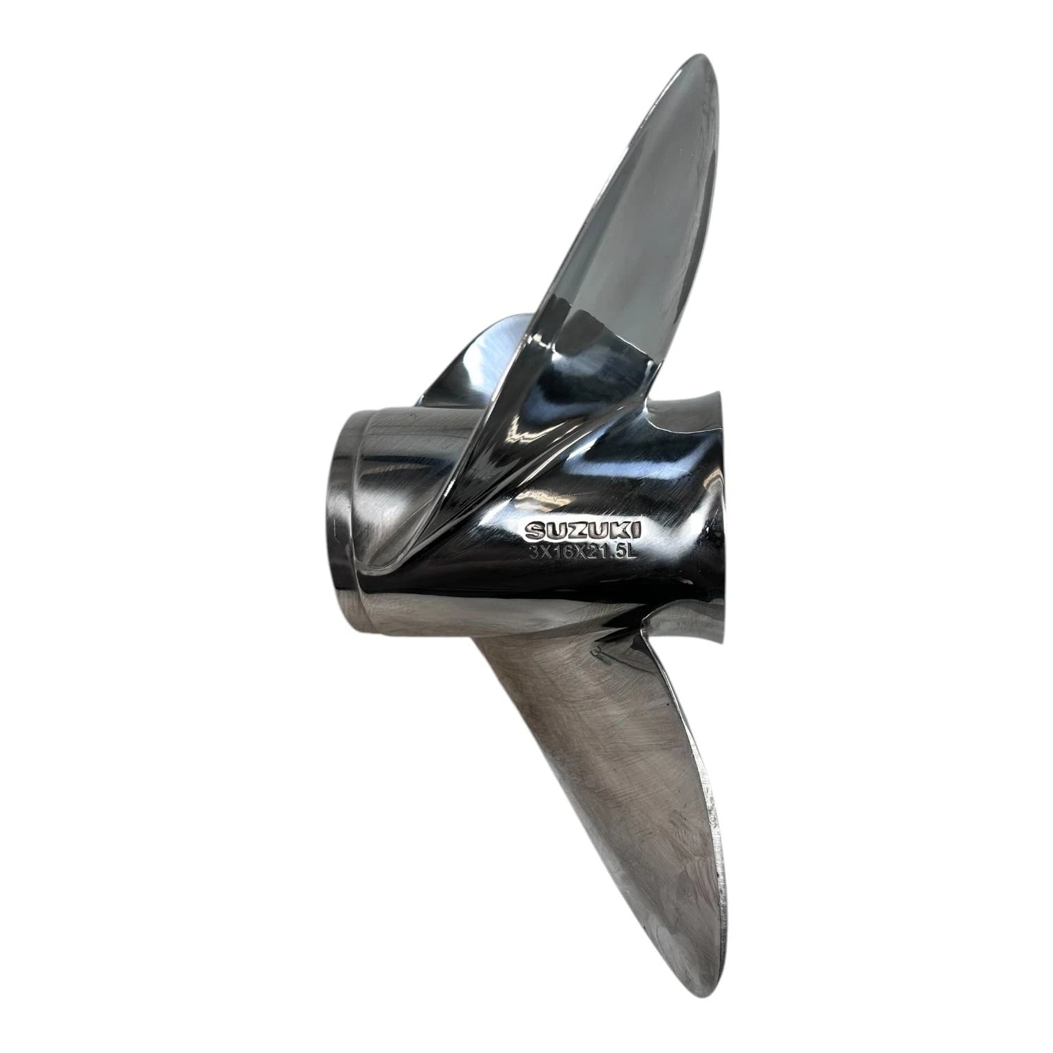 Suzuki Marine 3 X 16 X 21.5 Lh - Stainless Steel | Hook & Hull Co