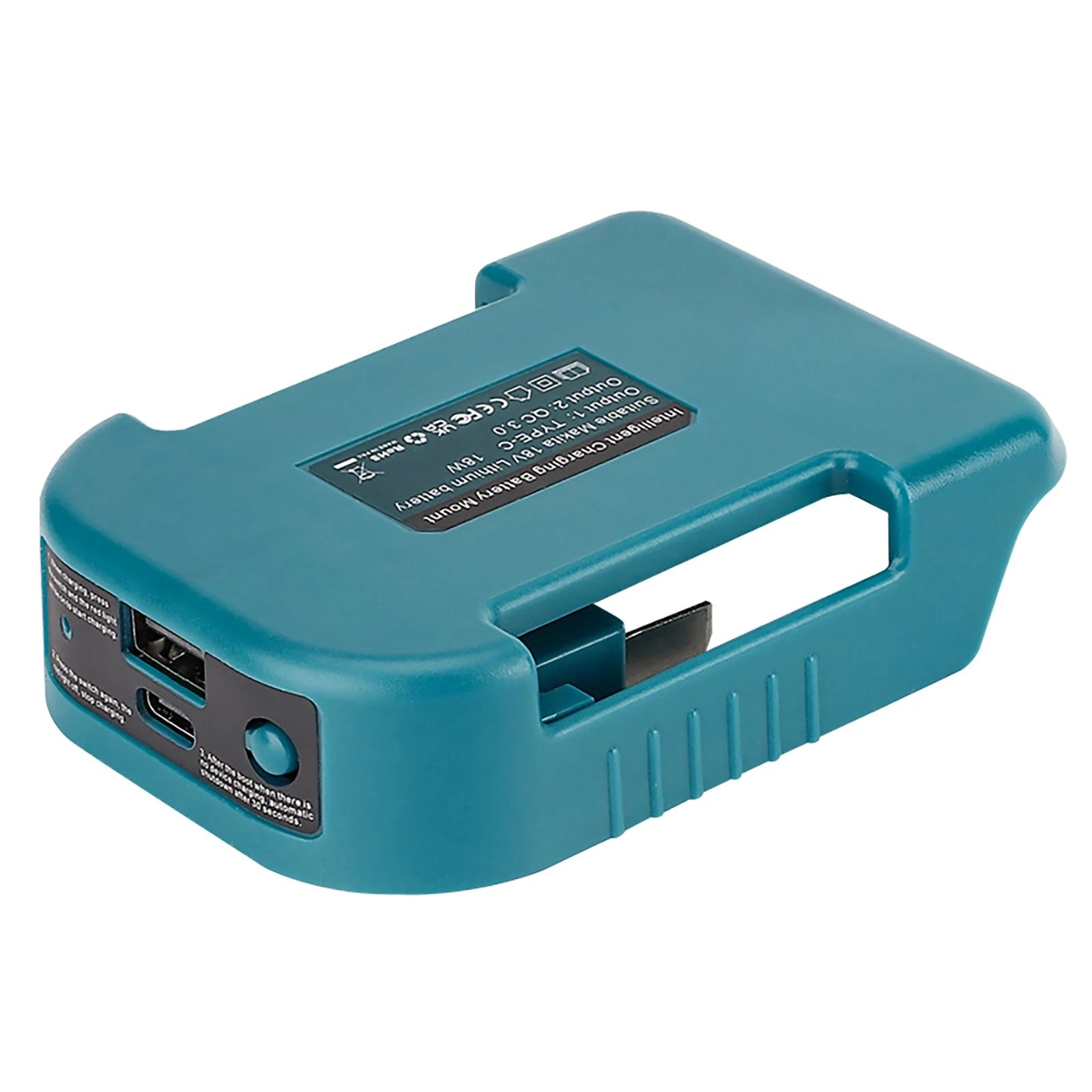 Belt Buckle Type-c Charger Adapter For Makita/dewalt Li-ion Battery