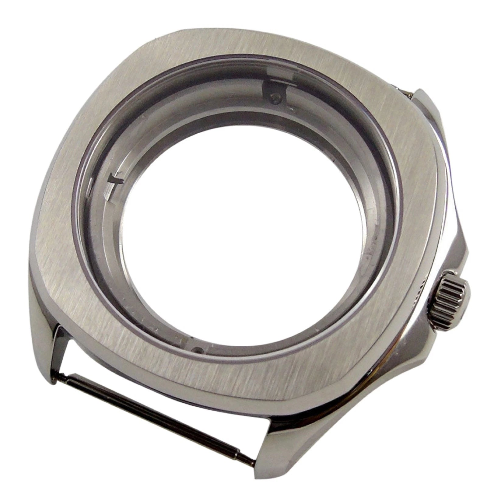 Sapphire Crystal 40mm Stainless Steel Watch Case For Eta 2824 2836