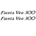 Rinker Brand Decals Fiesta Vee 300 Green by Rinker