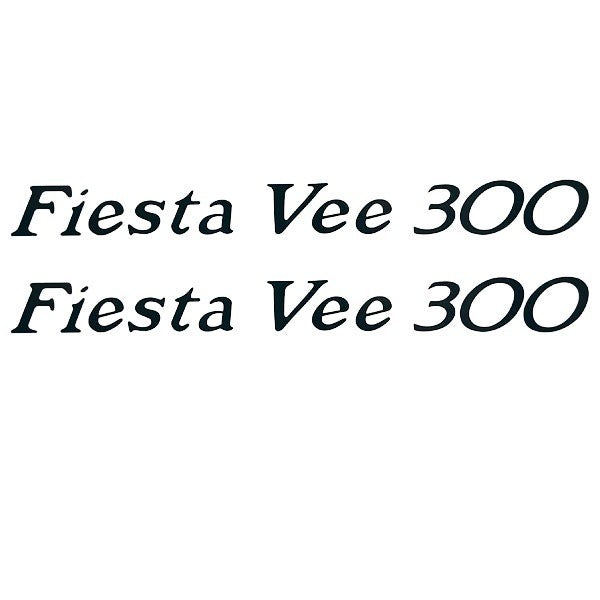 Rinker Brand Decals Fiesta Vee 300 Green by Rinker