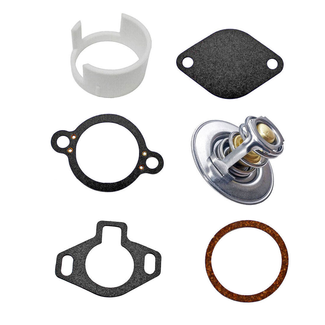 Thermostat Kit, 160 Degree for Mercury MerCruiser 8M0109441, 8M0091470, 807252T2