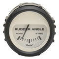 Faria Boat Rudder Angle Gauge GP7376B | Euro White 2 InchOpens in a ne