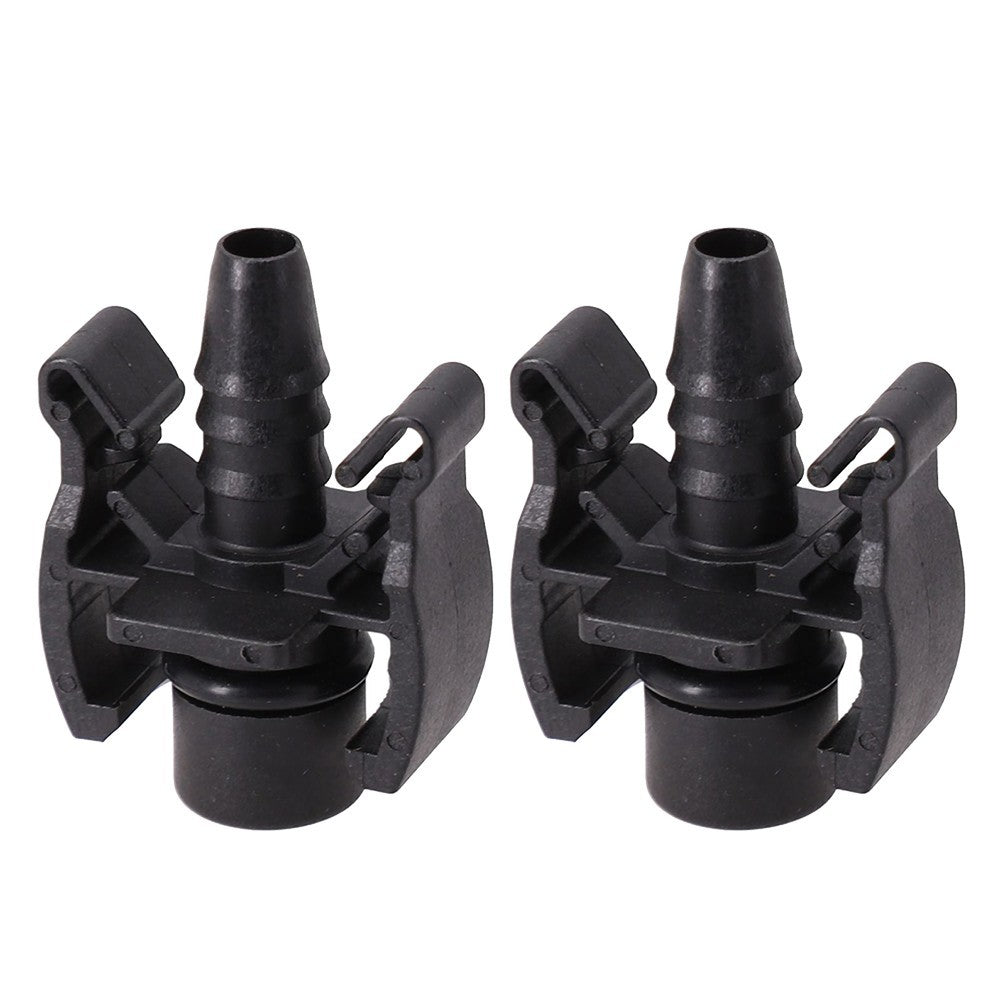 Black Abs Expansion Tank Hose Connectors For Car Cooling Systems For