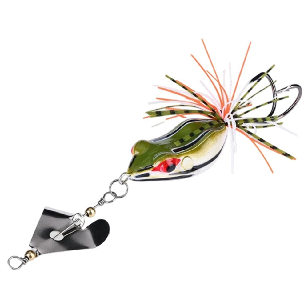 Rotating Frog Topwater Fishing Lure