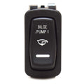 Carling Boat Rocker Switch | Bilge Pump 1 On/off 24V / 15a