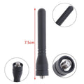 For Baofeng Bf-888s For Baofeng Short Car Antennas Black 7.5cm 2.15 Db