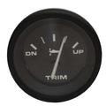 Teleflex Boat Trim Gauge 59647 Hurricane Black 2 Inch Yamaha by Teleflex