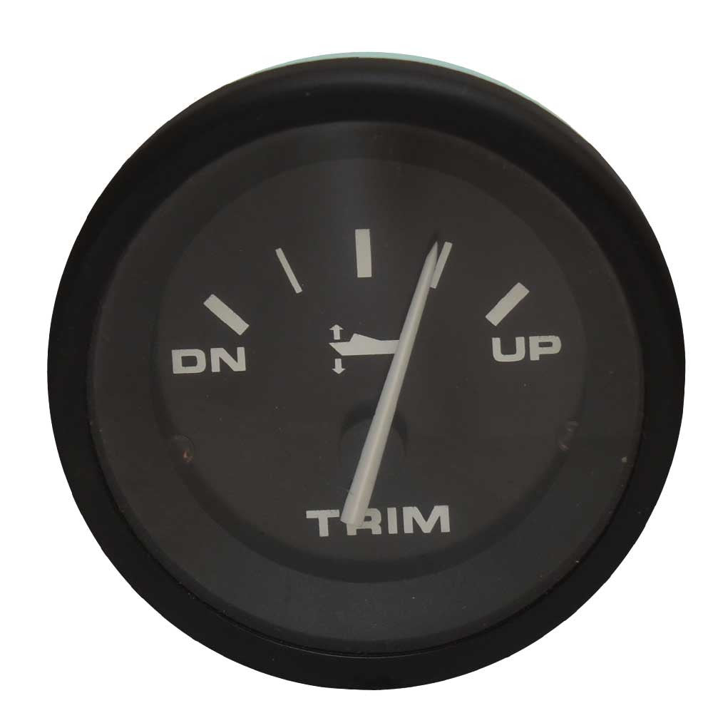 Teleflex Boat Trim Gauge 59647 Hurricane Black 2 Inch Yamaha by Teleflex