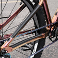 Carbon Style Frame Chain Sticker for Bike