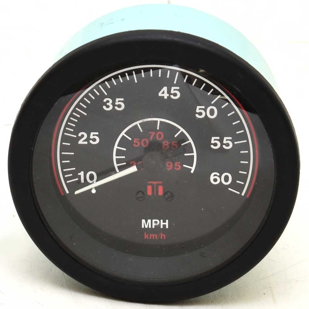 Teleflex Boat Speedometer 60 MPH 3 1/4 Inch by Teleflex