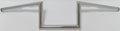 Harddrive 1" Dimpled Z Bar Handlebars For Harley Dyna & Road King