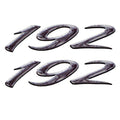Brand Decal Rinker 192 Model Gray Stickers by Rinker