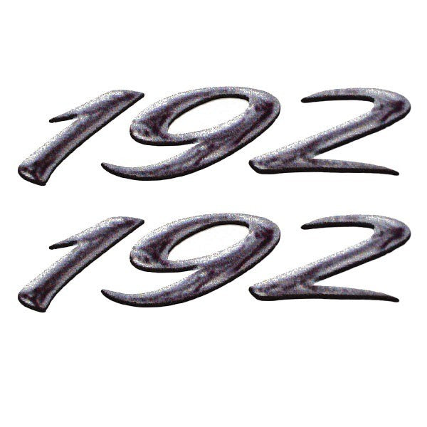 Brand Decal Rinker 192 Model Gray Stickers by Rinker