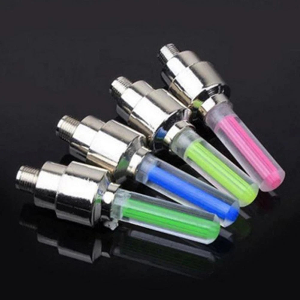 Tire Valve Cap Led Lights For Bike Car Motorcycle | Hook & Hull Co