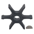 Water Pump Impeller W/key For Yamaha 20 25 Hp Outboard 20a 20b 25a