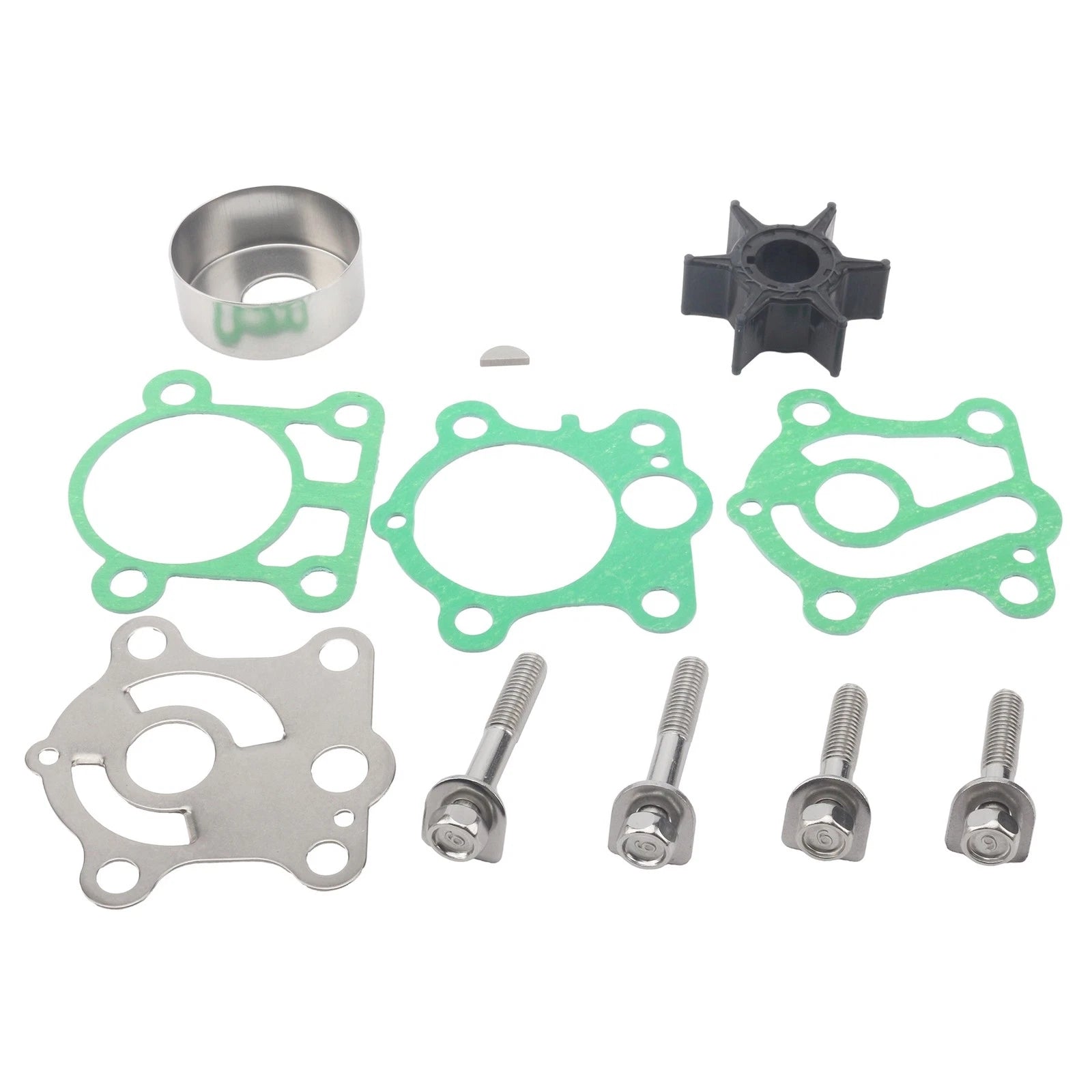 Outboard Water Pump Impeller Servi<wbr/>CE Kit For Yamaha 2 Stroke