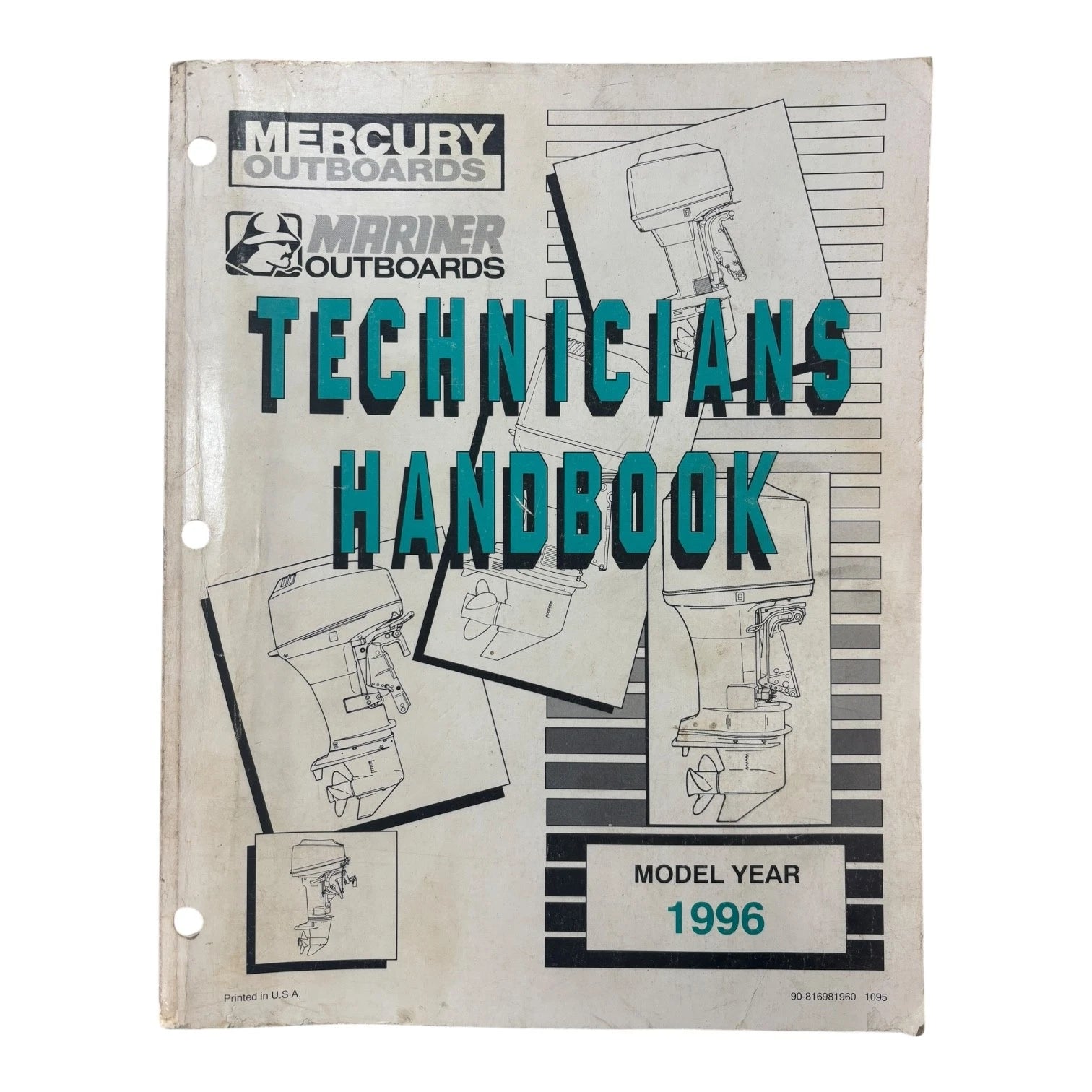 Mercury Mariner Outboards 90-816981960, Model Year 1996 Technicians