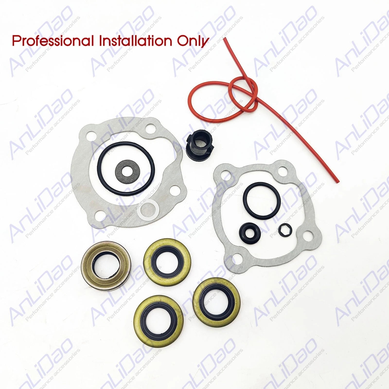 Fit Evinrude Johnson 25hp 28hp 2-stroke Gearcase Seal Kit 1985-1997