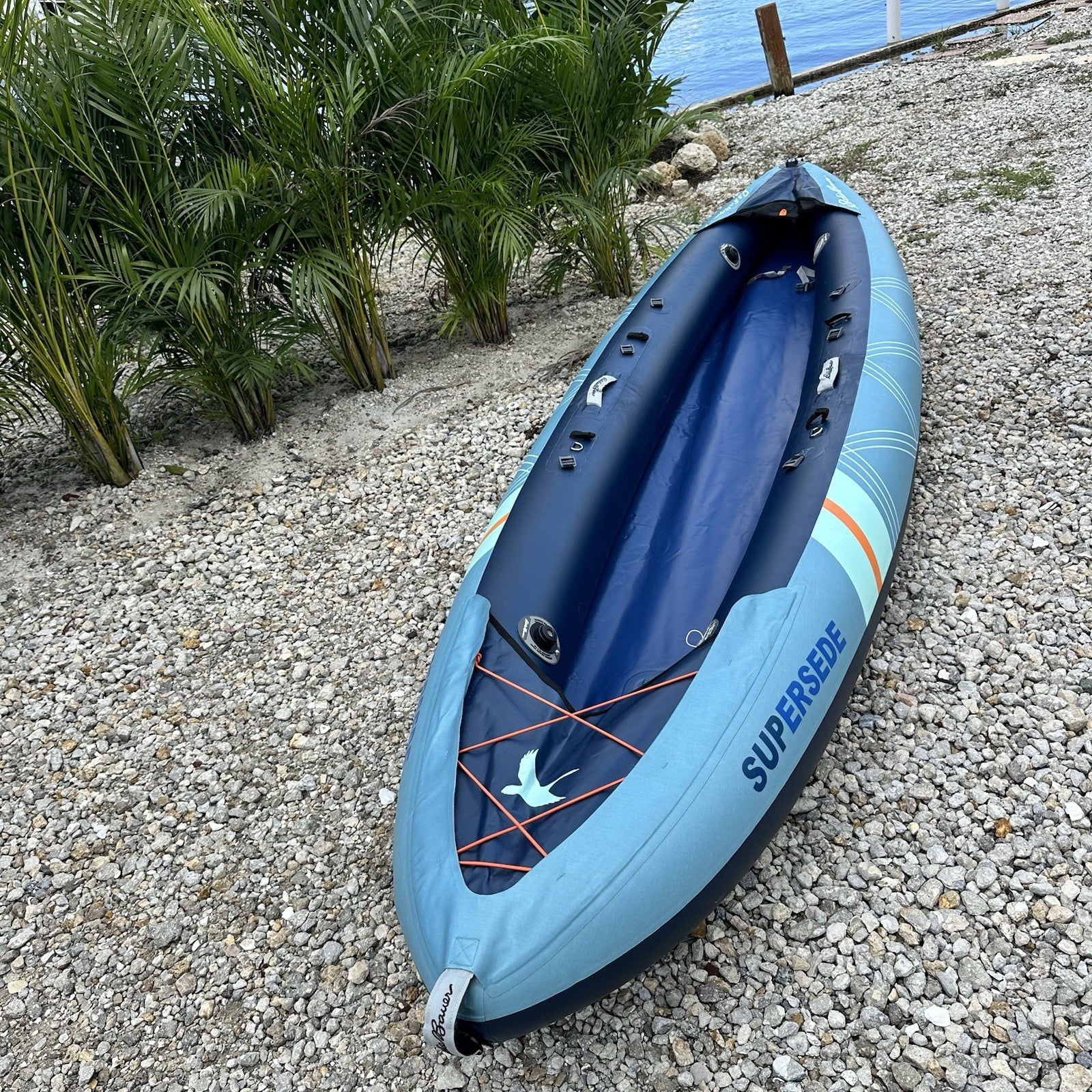 Eddie Bauer Supercede 12' Inflatable Kayak Tandem by Eddie Bauer