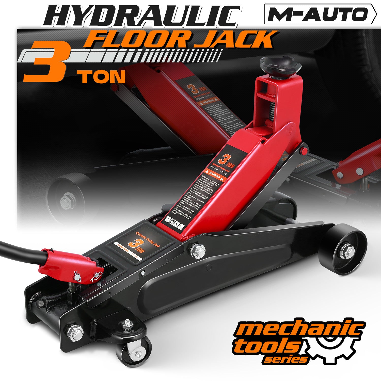 3 Ton Heavy Duty Hydraulic Floor Jack