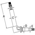 Spindle A57512 Fits Case 1030 730 830 930