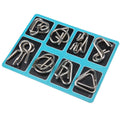 Metal Puzzle Wire Iq Mind Brain Teaser Toys Iq Creative Educational