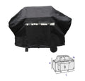 Premuim Hd Waterproof Heavy Duty All Season Grill Bbq Cover 65" Black