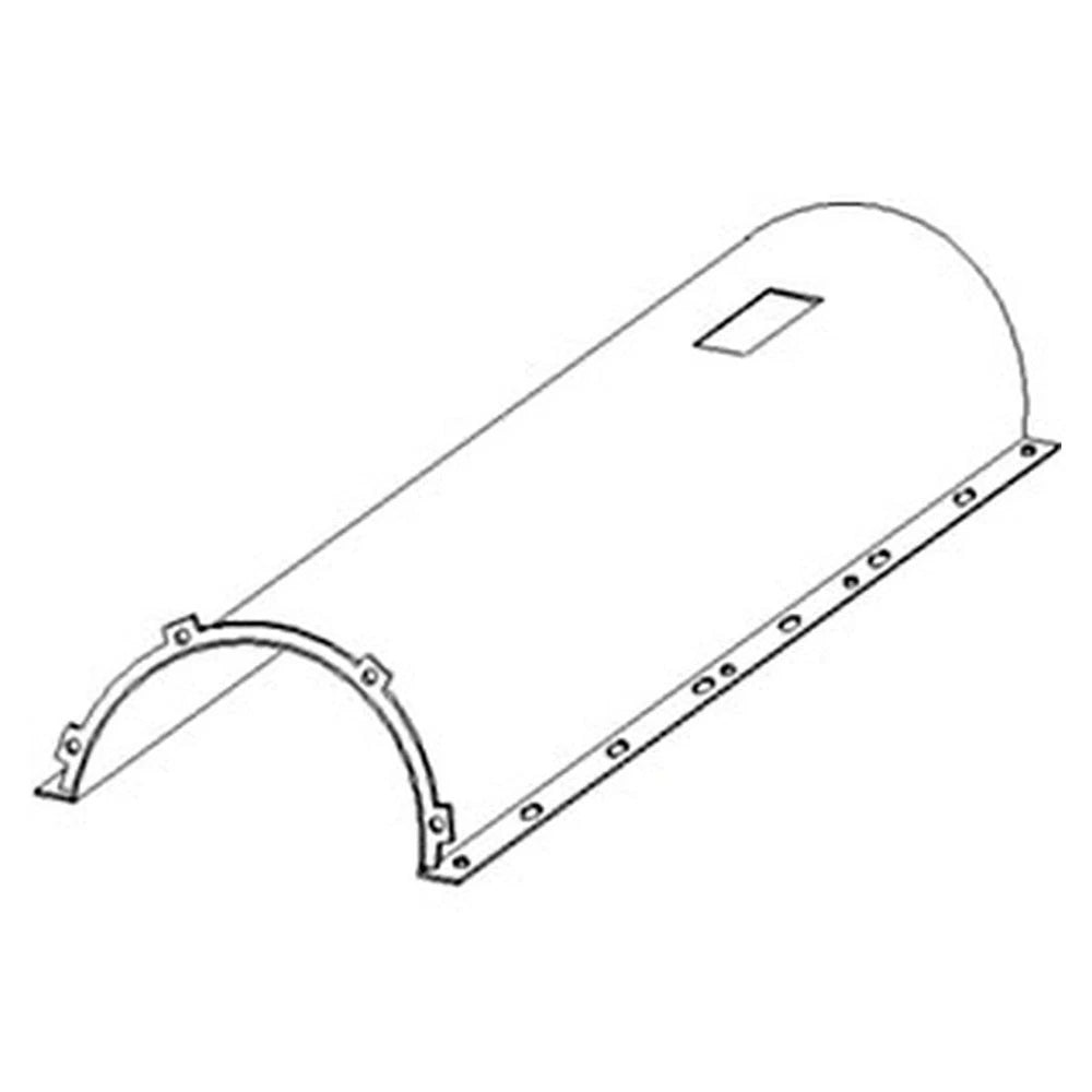 251472a1 Guard-lower, Grain Elevator Head, Extended Wear