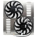 Z40108 Dual 10" Electric Fan & Shroud - 20 3/4 X 18 3/16 X 2 1/8