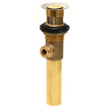 Boat Pop-Up Sink Drain 1 1/2 Inch Brushed Brass by Carver