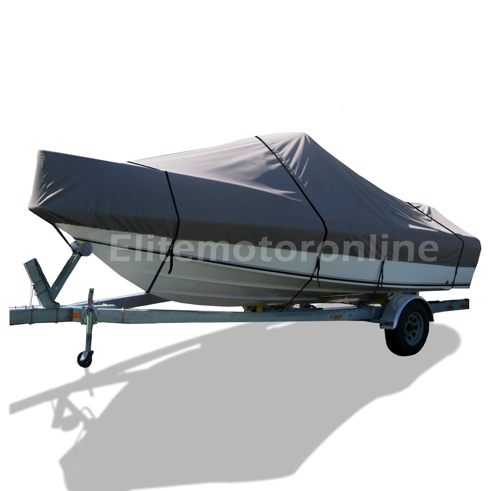 Tidewater 1672 Skiff Jon Fishing Trailerable All Weather Boat Cover