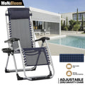 Zero Gravity Chair with Detachable Cushion