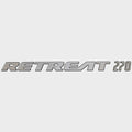 Raised Emblem Decal Lowe Boats Retreat 270 by Lowe