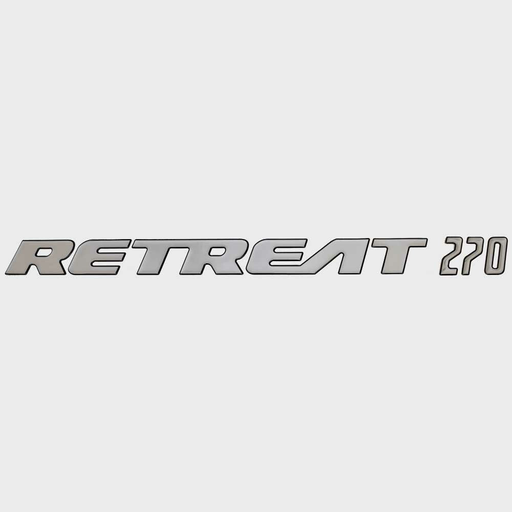 Raised Emblem Decal Lowe Boats Retreat 270 by Lowe