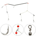 PE Line Metal Feeder Rig for Carp Fishing