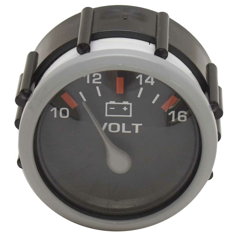 Faria Voltage Gauge 10-16V 2 1/8 Inch by Faria