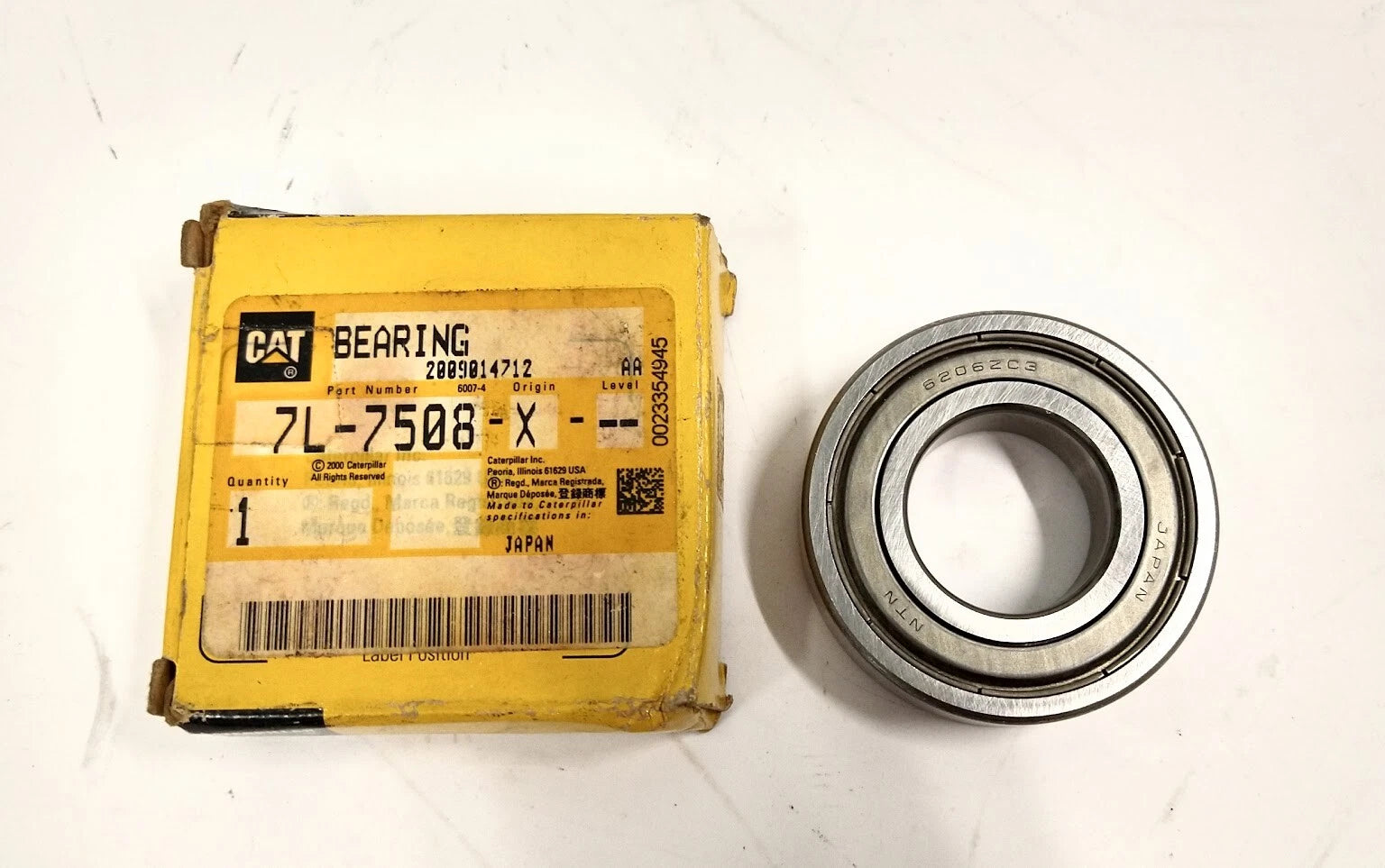 ~Made In Usa~ Cat 7l - 7508 - X , Bearing , | Hook & Hull Co