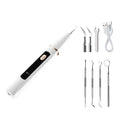 Ultrasonic Dental Scaler Teeth Cleaning Tool 3 Power Settings Type-c