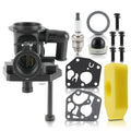 For B&s Lawn Mower Carb Repair Kit W Gasket Diaphragm Air Filter