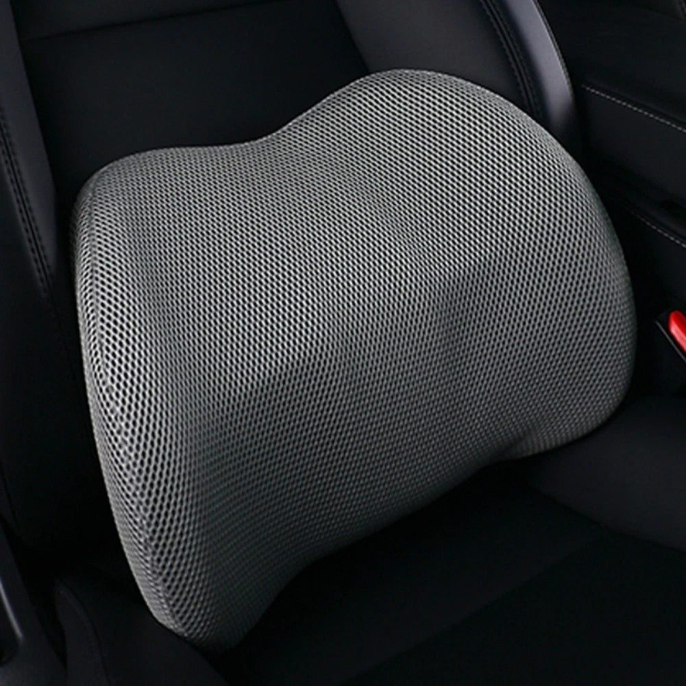 Mesh Hollow Fabric Car Seat Lumbar Support Cushion Fits All Vehicle