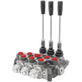 Vfg1005 New Universal Hydraulic Control Valve 3/8" Bsp 3 Spool Open